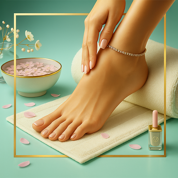 pedicure 5 toes
